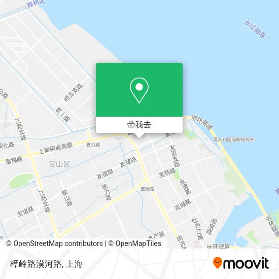 樟岭路漠河路地图