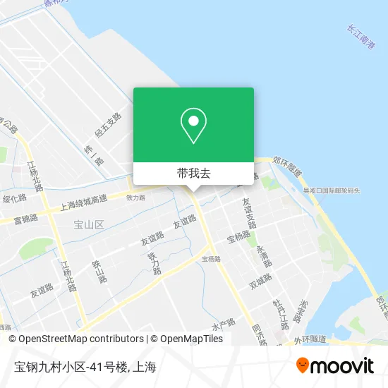 宝钢九村小区-41号楼地图