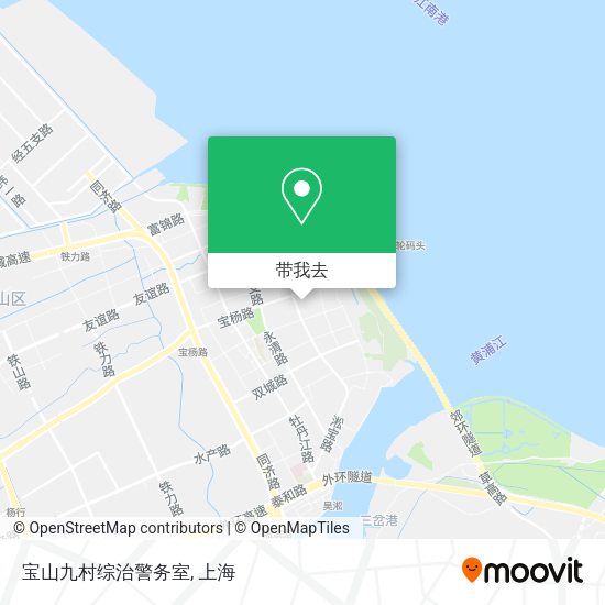 宝山九村综治警务室地图