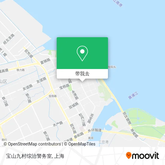 宝山九村综治警务室地图