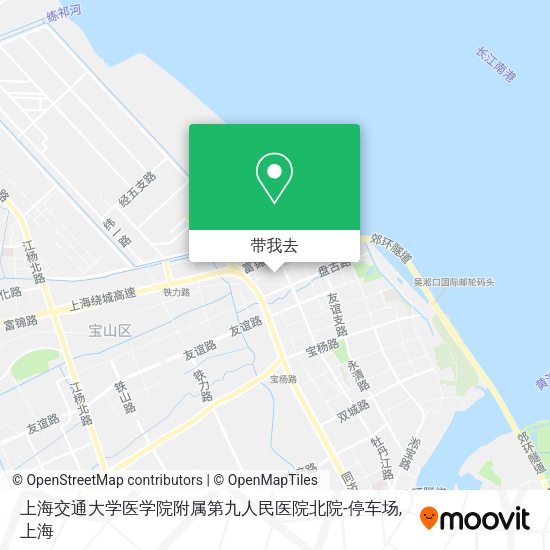 上海交通大学医学院附属第九人民医院北院-停车场地图