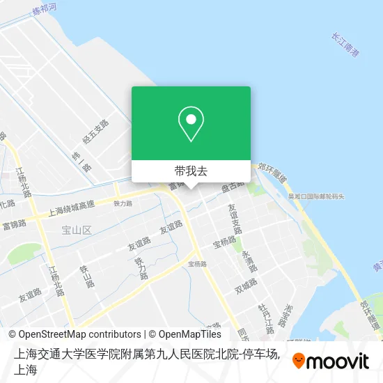 上海交通大学医学院附属第九人民医院北院-停车场地图