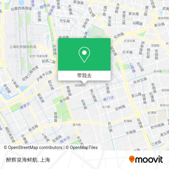 醉辉皇海鲜舫地图