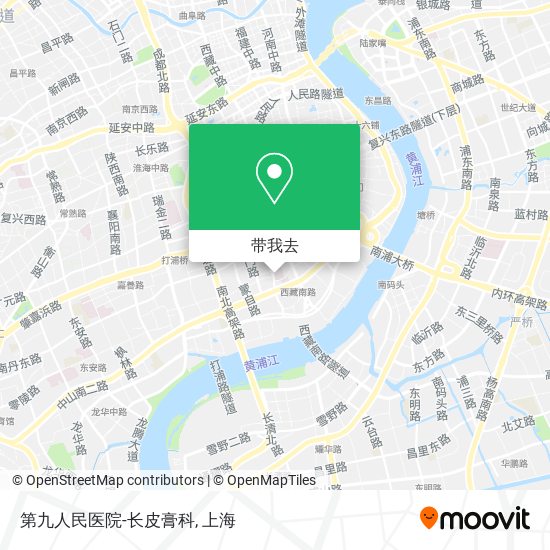 第九人民医院-长皮膏科地图