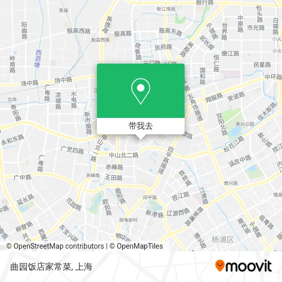 曲园饭店家常菜地图