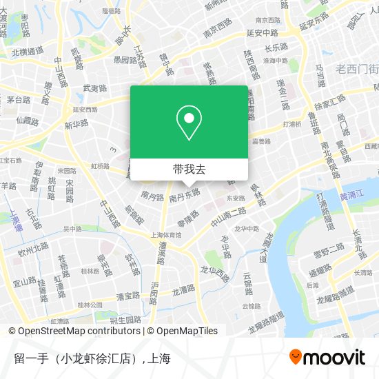 留一手（小龙虾徐汇店）地图