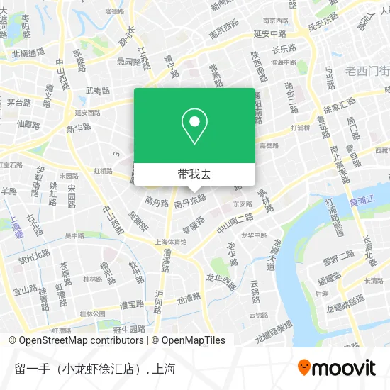 留一手（小龙虾徐汇店）地图