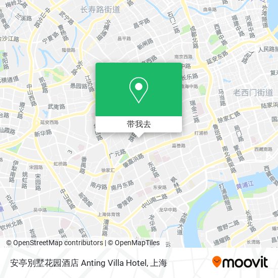 安亭別墅花园酒店 Anting Villa Hotel地图