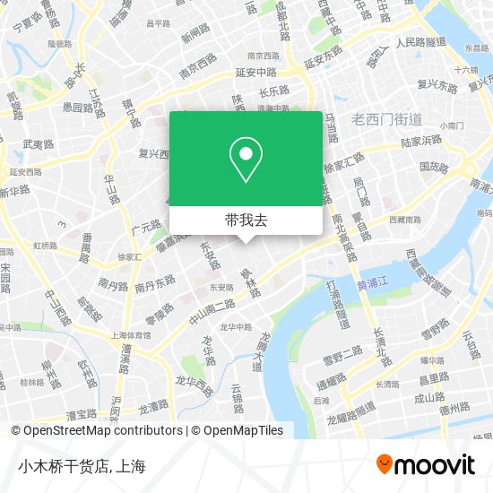 小木桥干货店地图