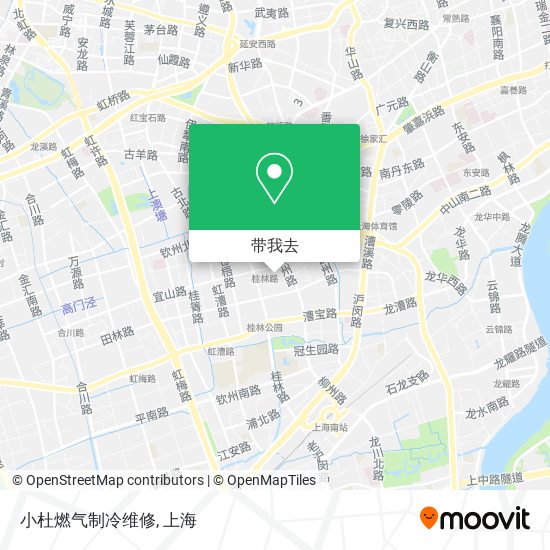 小杜燃气制冷维修地图