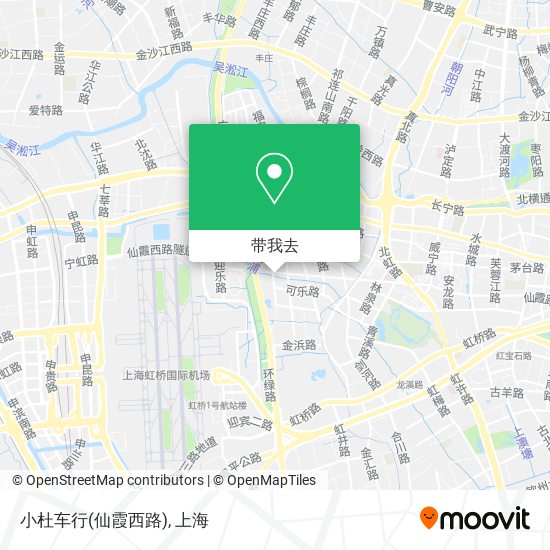 小杜车行(仙霞西路)地图