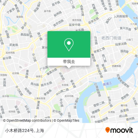 小木桥路224号地图