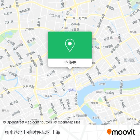 衡水路地上-临时停车场地图