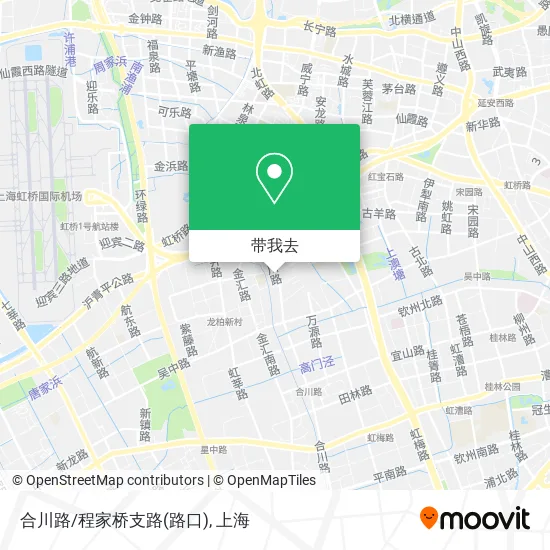 合川路/程家桥支路(路口)地图
