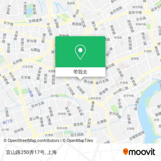 宜山路250弄17号地图