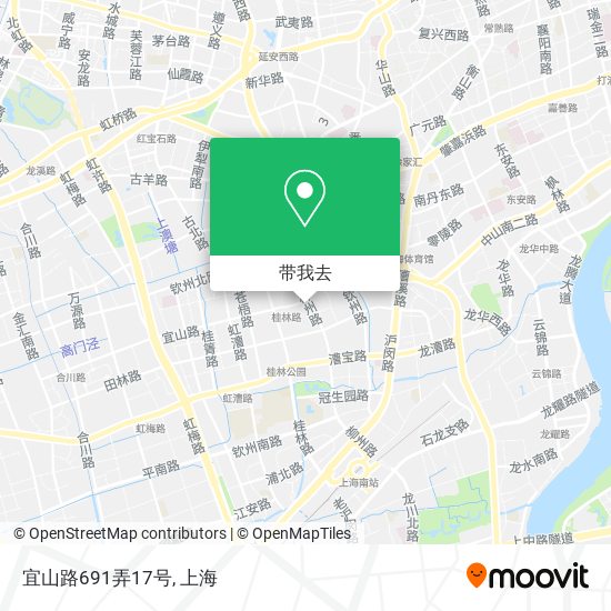 宜山路691弄17号地图