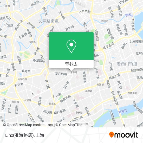 Linx(淮海路店)地图