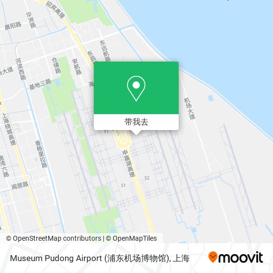 Museum Pudong Airport (浦东机场博物馆)地图