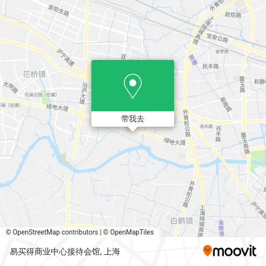 易买得商业中心接待会馆地图