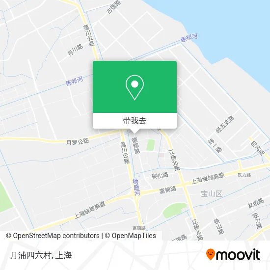 月浦四六村地图