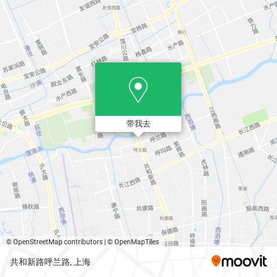 共和新路呼兰路地图