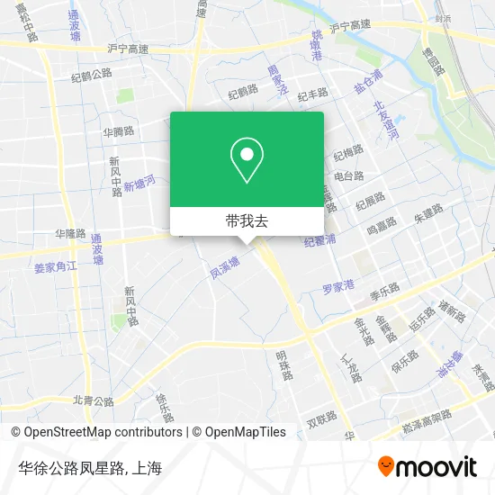 华徐公路凤星路地图