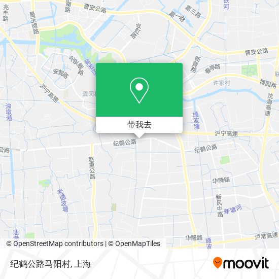 纪鹤公路马阳村地图