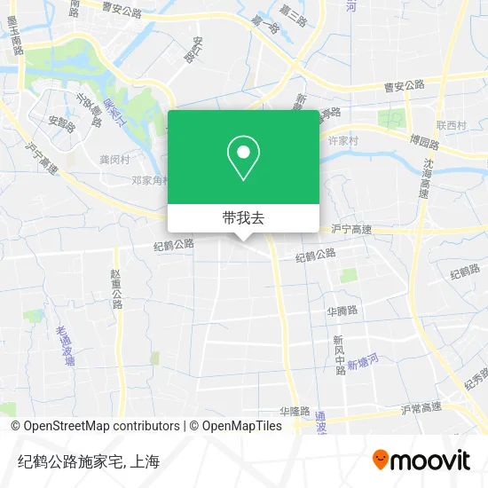 纪鹤公路施家宅地图