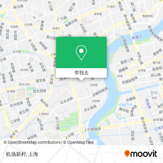 机场新村地图