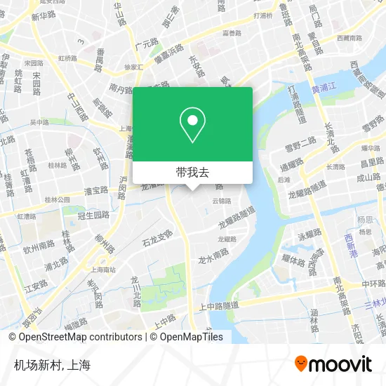 机场新村地图