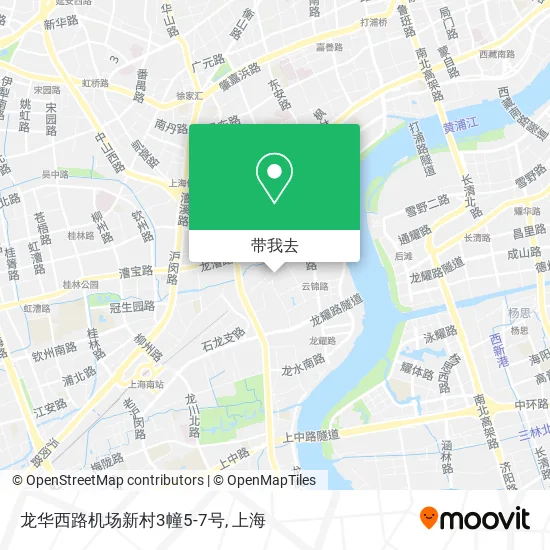 龙华西路机场新村3幢5-7号地图