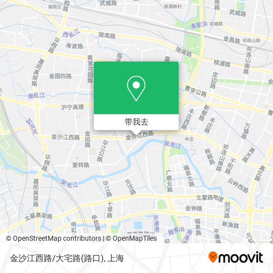 金沙江西路/大宅路(路口)地图