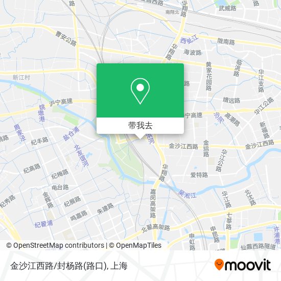 金沙江西路/封杨路(路口)地图