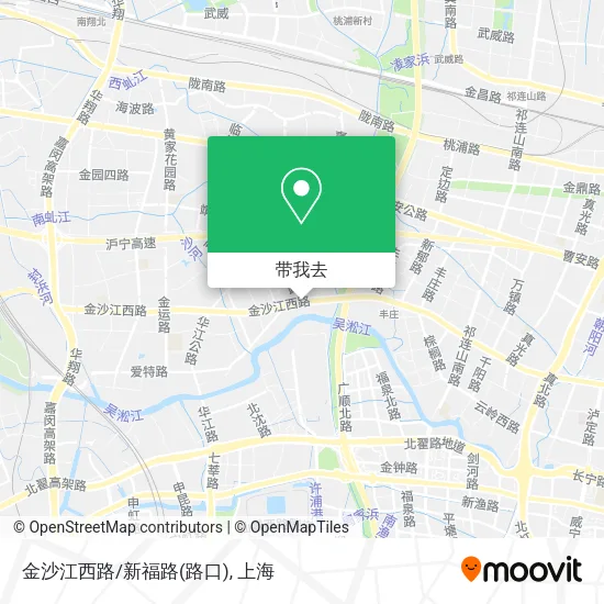 金沙江西路/新福路(路口)地图