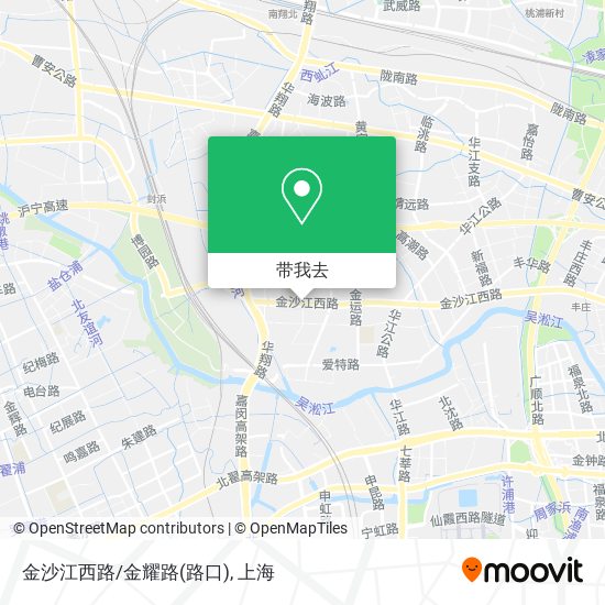 金沙江西路/金耀路(路口)地图
