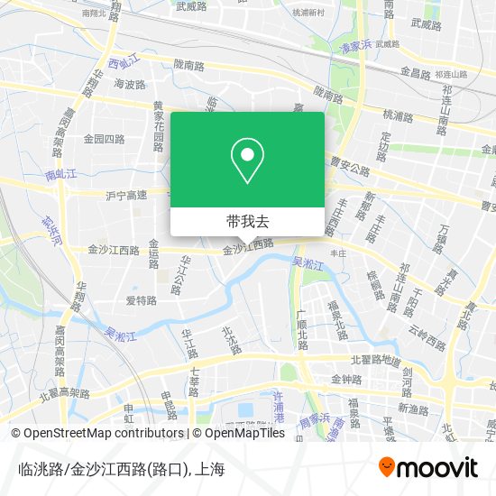 临洮路/金沙江西路(路口)地图