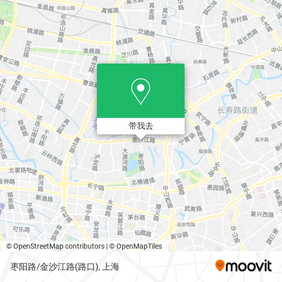 枣阳路/金沙江路(路口)地图