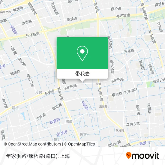 年家浜路/康梧路(路口)地图