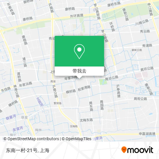 东南一村-21号地图