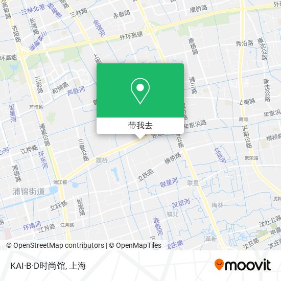 KAI·B·D时尚馆地图