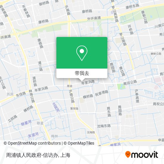 周浦镇人民政府-信访办地图