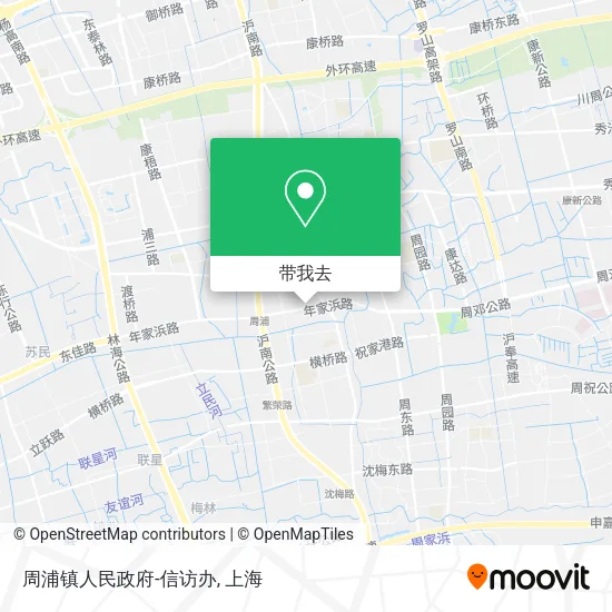 周浦镇人民政府-信访办地图
