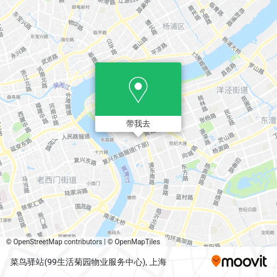 菜鸟驿站(99生活菊园物业服务中心)地图
