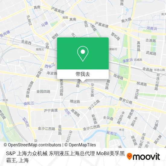S&P 上海力众机械 东明液压上海总代理  MoBil美孚黑霸王地图