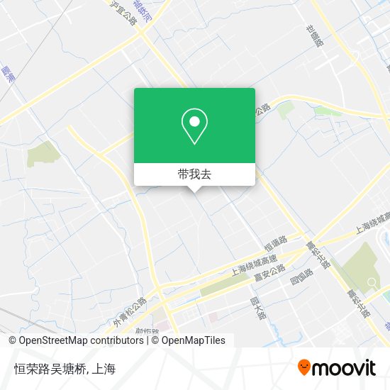 恒荣路吴塘桥地图