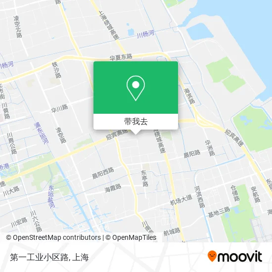 第一工业小区路地图