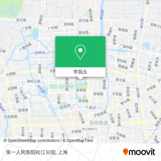 第一人民医院松江分院地图