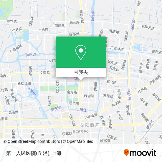 第一人民医院(丘泾)地图