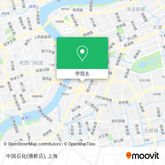 中国石化(塘桥店)地图