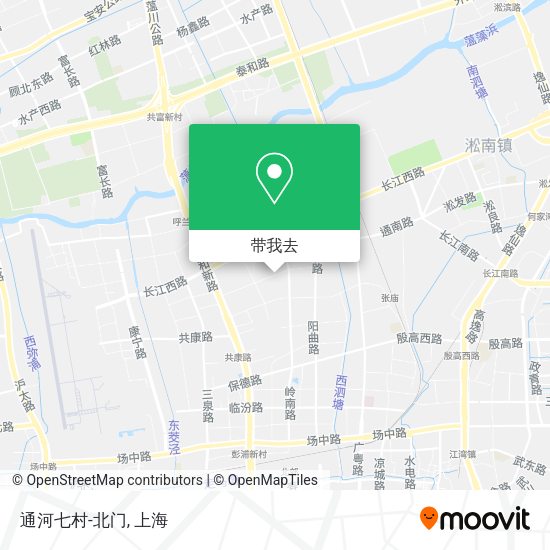 通河七村-北门地图
